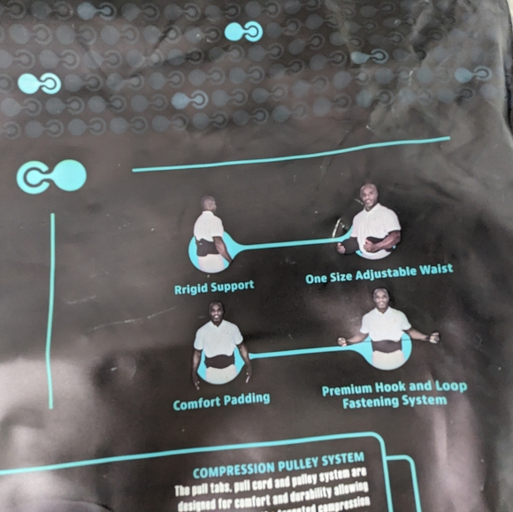 Coretech Lumbar Back Brace SUP2048BLK 627 LSO Hcpcs L0627 L0642 New Sealed - Picture 6 of 14